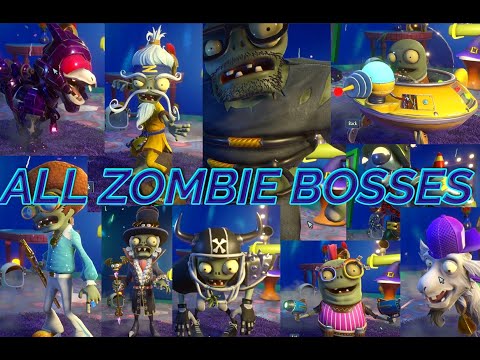 โหลด plants vs zombies garden warfare  2022 Update  Plants vs Zombies Garden Warfare 2 ALL ZOMBIE BOSSES Gameplay + Mod Download Link! PvZ GW2