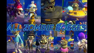 Plants vs Zombies Garden Warfare 2 All Zombie Bosses | Pflanzen gegen Zombies Garden Warfare 2 Link