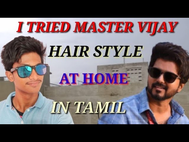 Guna Adhithyan on Twitter Master Hair style  From the Bigil audio  launch itself he started to growing his hair to put this hair style for  Master  Surely this hair style