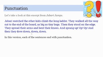 Editing For Capitalization & Punctuation (Screencastify)