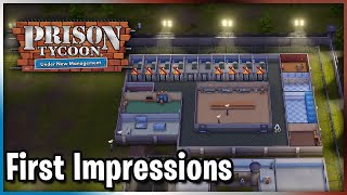 First Look at Prison Tycoon: Under New Management! | Sandbox Prison Builder screenshot 4