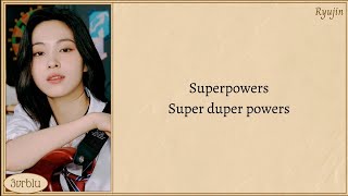 ITZY 'SUPERPOWERS (Strong Girl Nam-soon OST Part1)' Easy Lyrics