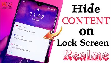 How to Hide Notification Content on Lock Screen in all Realme Phones | WepClick