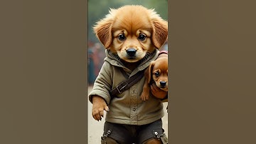 Puppy compassion #aishorts #ArtificialIntelligence #AITools #AIVideo #AIAnimation #OpenAI #juzz