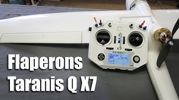 Flaperons - Taranis Q X7