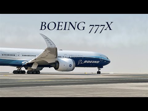 The Biggest Twin-Engine Plane EVER: Boeing 777X | Dubai Airshow - 2025