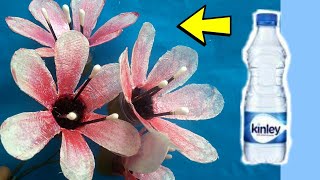 Wow!!! Plastic bottle flower making ll Unique craft idea