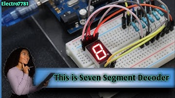 Seven Segment Display Decoder I 7-Segment Display Tutorial I Seven Segment Display Decoder (हिन्दी)