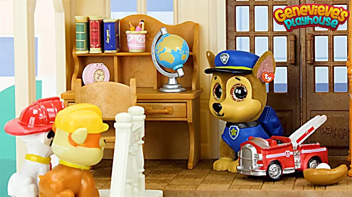 Paw Patrol get a New House & Go to the Shopping Mall - Learning Video for Kids!