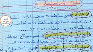مصطلحات جغرافيا للسنة الرابعة متوسط #تعليم