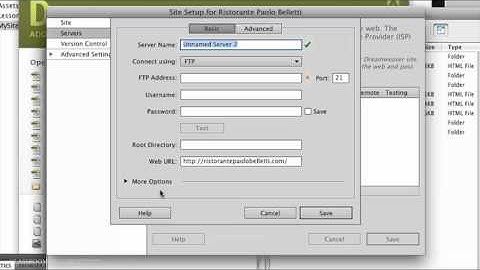 Classroom  Basic Site Layout and Navigation in Dreamweaver CS5   Part 15   Uploading the Site   Adobe TV