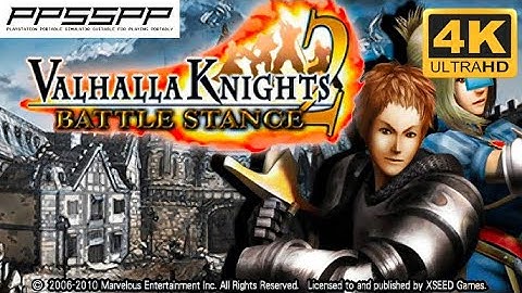 Valhalla Knights 2 | PPSSPP Emulator | Best Settings | Playable✔️ | PSP Emulator | 4K UHD