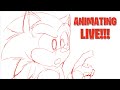 Animating Sonic Movie 2 &amp; Knuckles LIVE!!!  (13+ ONLY)