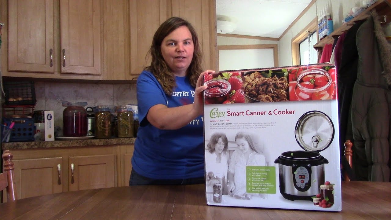 Unboxing the Nesco 9.5 Quart Digital Smart Canner  Water Bath and Pressure  Canning the Easy Way 