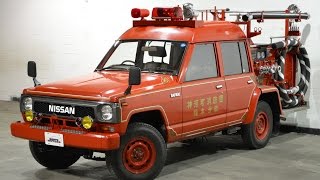 1990 Nissan Safari Firetruck