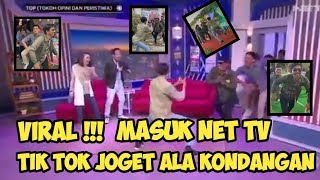 TIK TOK JOGET ALA KONDANGAN WKWKW !!! VIRAL SAMPE MASUT NET TV