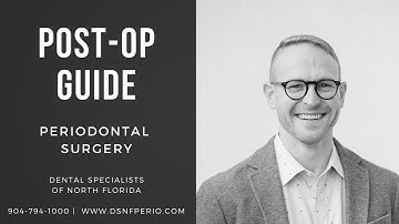 Post-Operative Guide: Periodontal Surgery | Dr. John W. Thousand IV