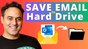 Quick Microsoft Outlook Email Back Up: Save to Hard Drive in Minutes