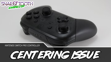 Brand New Nintendo Switch Pro Controller Stick Centering/Calibration Problem - EDIT: See Fix Below!