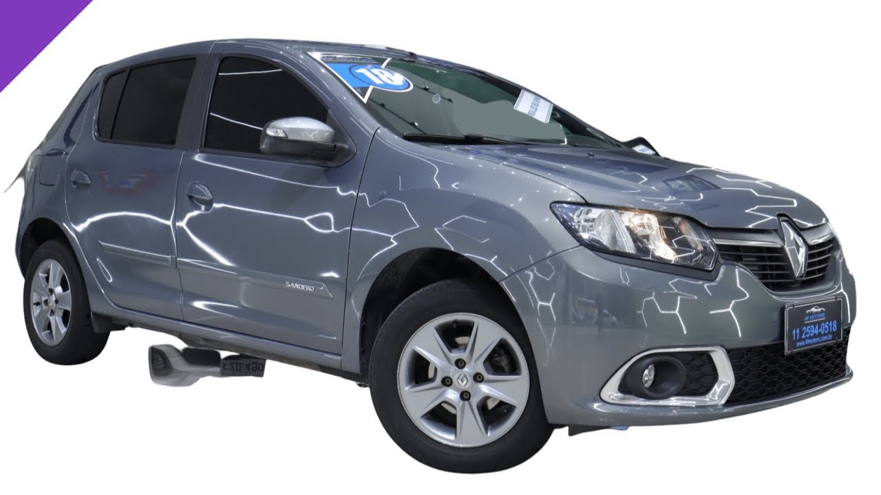 Sandero 1.0 Flex vibe manual 2018 4fmotors YouTube