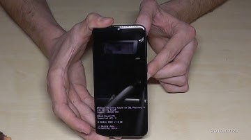 Samsung Galaxy A20: How to make a factory data reset (hardreset) with the buttons?