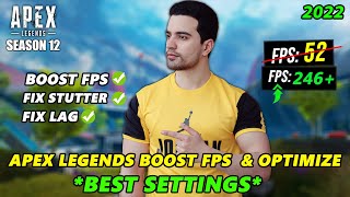 Apex Legends Season 12: How to BOOST FPS and Optimize Apex Legends ✅*NEW UPDATE 2022*