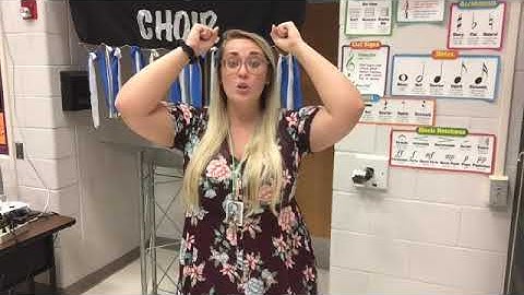 Solfege Scale with Hand Signs: G Major Scale