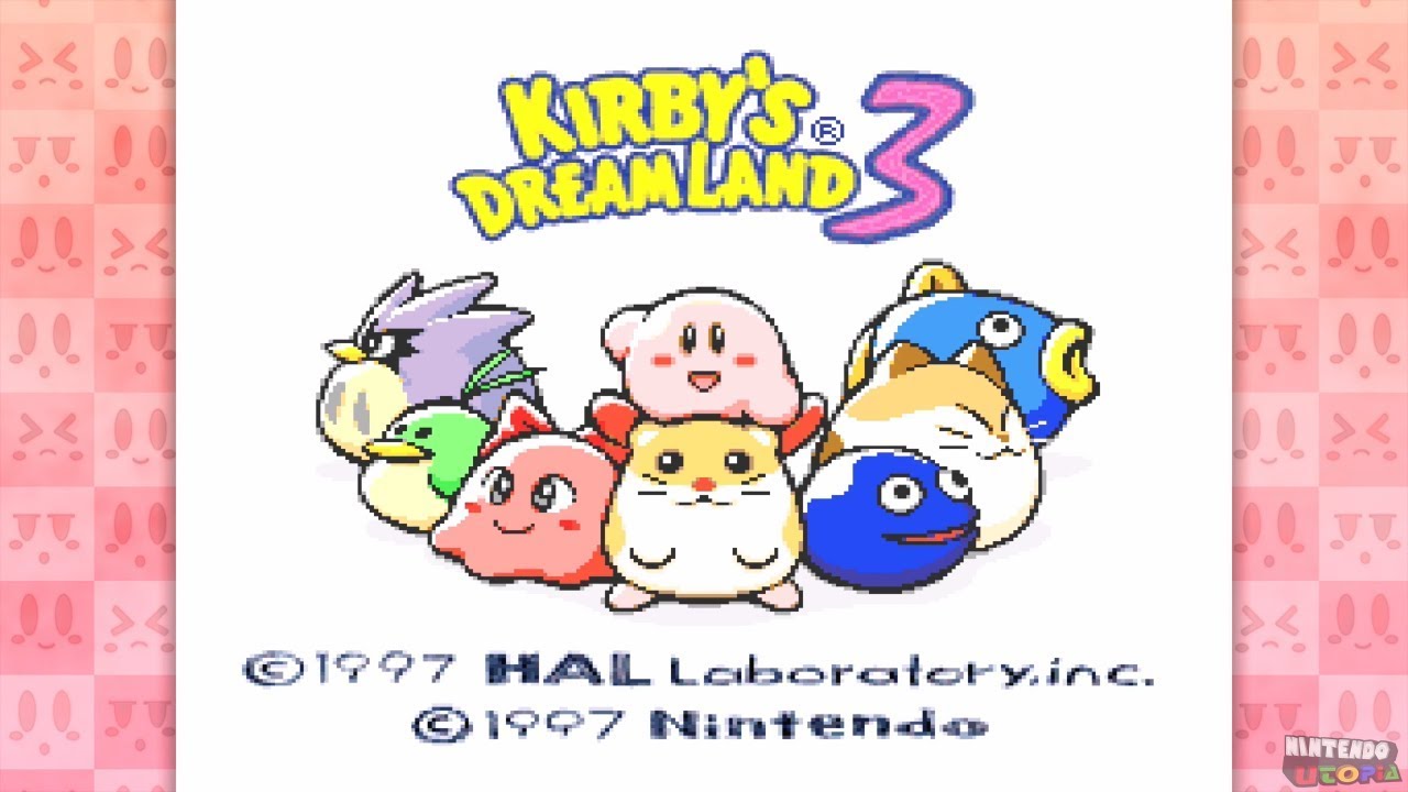 Kirby's Dream Land 3 - SNES Nintendo Switch Online - 100% Full Playthrough  