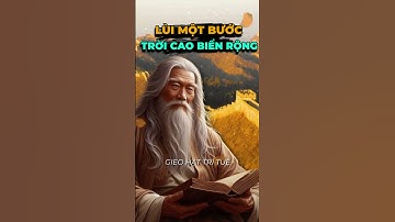 Lùi một bước trời cao biển rộng #conhan #baihoccuocsong #shorts