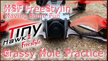 EMAX TinyHawk Freestyle II - Grassy Hole Freestyle Practice