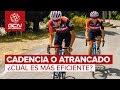 Cadencia vs Atrancado | ¿Cuál es la más eficiente subiendo?