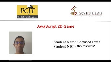 Java Institute 2D Game Development Selection Programme