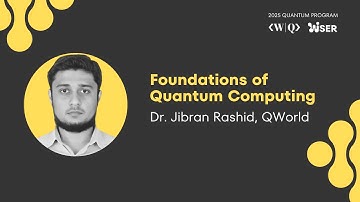 Foundations of Quantum Computing with Dr Rashid, QWorld ❯  2025 QUANTUM PROGRAM