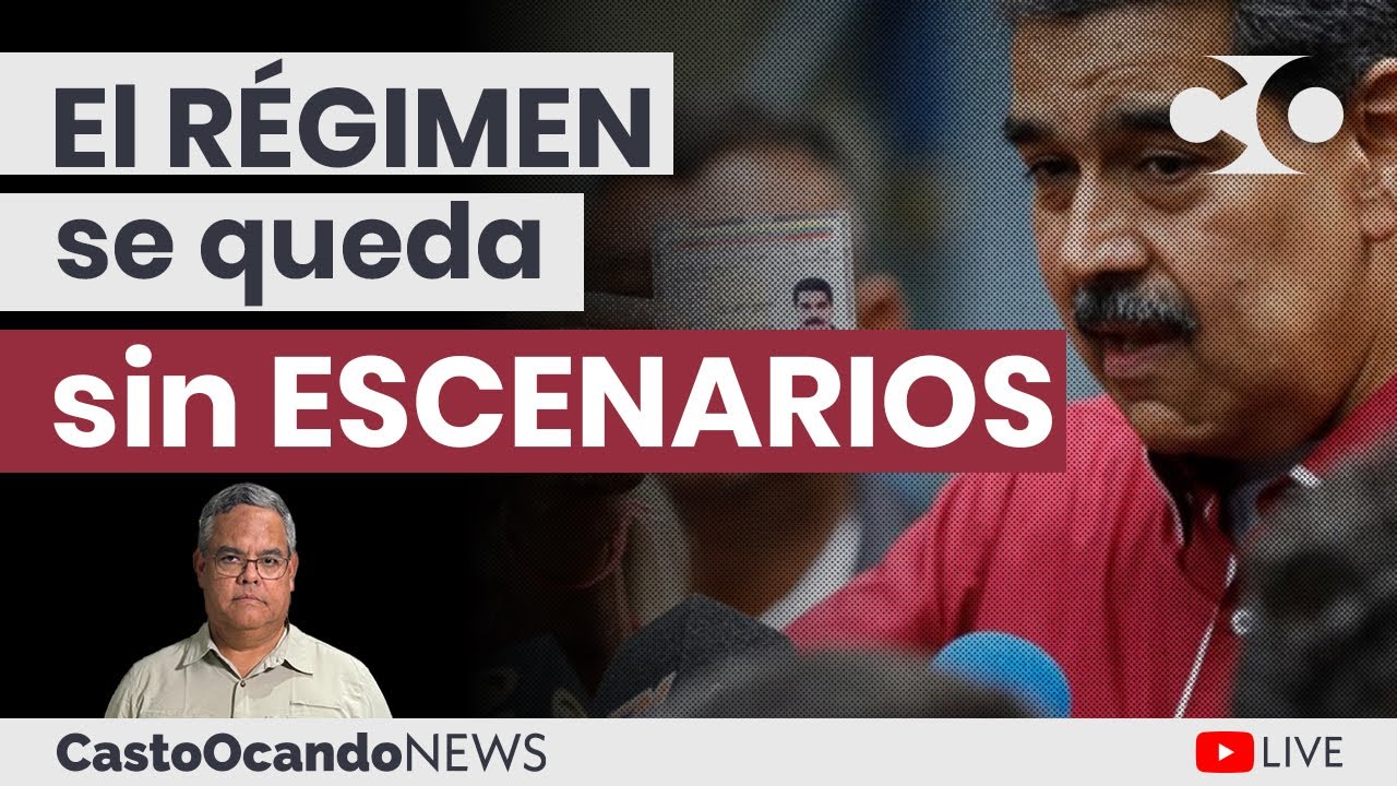 El RÉGIMEN se queda SIN ESCENARIOS