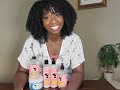 NATURAL HAIR ROUTINE with Camille Rose products