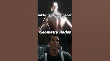 Wrinkle Tension Goemetry Nodes Blender 4.5