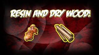 CONAN EXILES RESIN AND DRY WOOD!!!!!!!