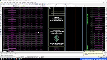 Xuất dữ liệu thống kê từ Autocad sang excel