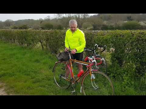 Peter talks about his 1952 Claud-Butler bike