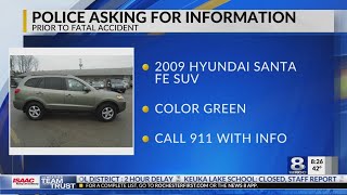 Deputies searching for vehicle involved in fatal crash in Parma