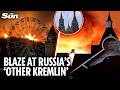 Moscow's 'other Kremlin' engulfed in flames after 'mysterious' inferno
