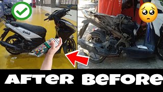 DIY motorcycle fairing repaint by ECG TV 22 views 2 months ago 2 minutes, 59 seconds