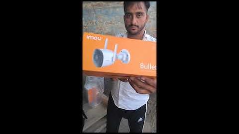 Imou 2mp WiFi networks camera installation very simple and bullet camera 