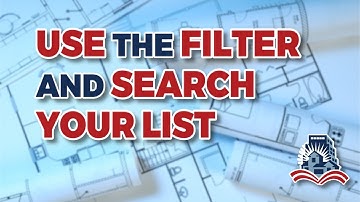 Use the Filter and Search Your List