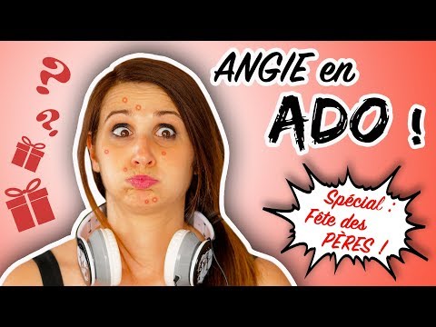 Fête des PÈRES : l'ado Angie ne trouve pas son CADEAU ! - Angie la crazy série