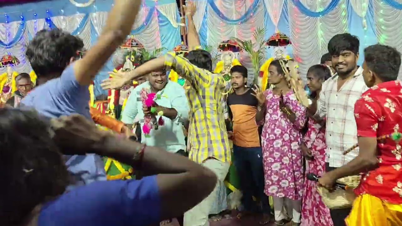 #అక్కదేవతల పూజలలో గంగమ్మ తల్లి ఆనందంగా చిందులు వేస్తా ఉంది#పాలేటి గంగ# #పరమటి గంగా#తిరుపతి గంగమ్మ#🙏#