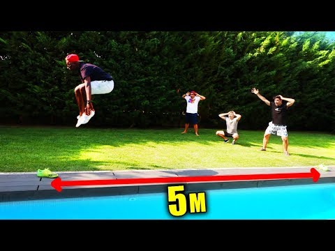 DESAFIO DO SALTO EM COMPRIMENTO !