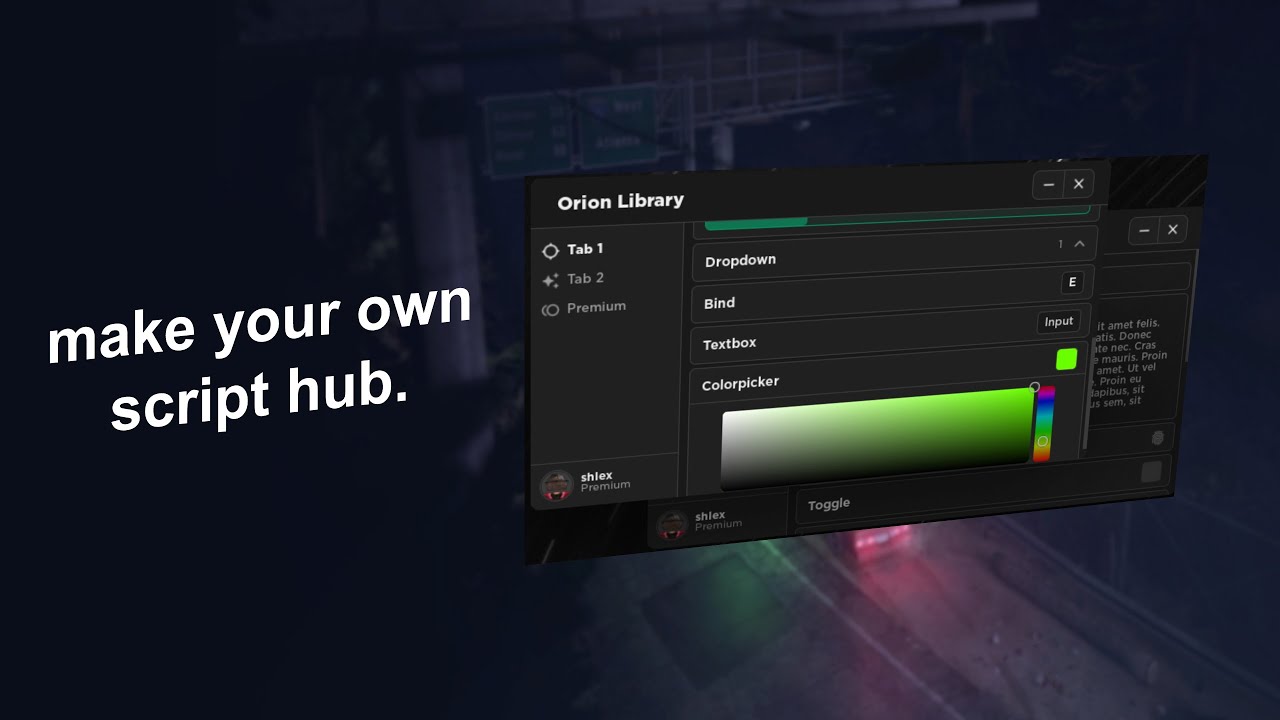 4] Roblox UI Library Tutorial – Scripting Start 