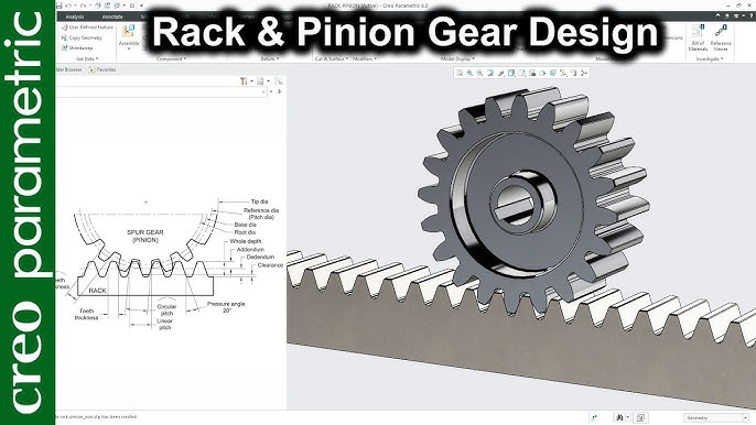 Create a SolidWorks Part Model of spur gear YG2.5-28