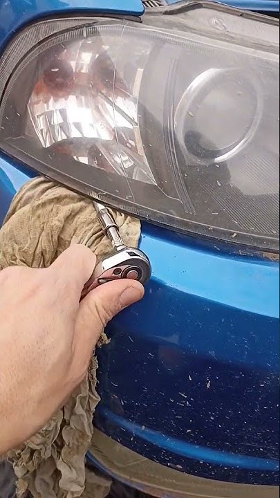 Как снять фару део нексия Туманки (спускаем воду из аквариума) Daewoo Nexia (N150), 1,5 л, 2013 года сво